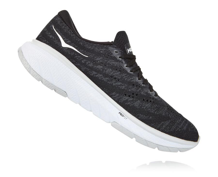 Hoka One One Cavu 3 Promenadskor Dam - Svarta/Vita - DCZQJ-6723